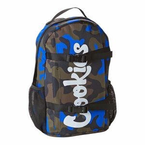 Cookies Non-Standard Ripstop Smell Proof Backpack Blue